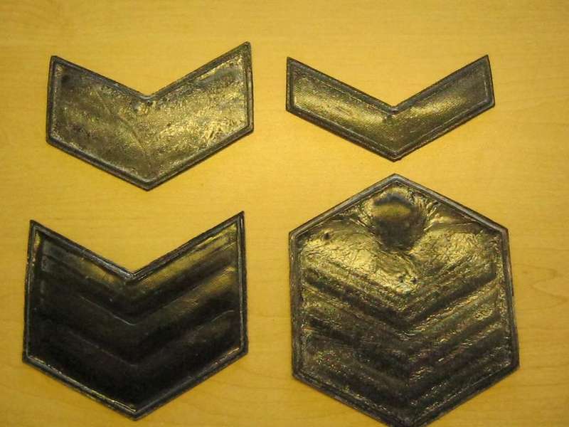 SA Air Force rank chevrons.